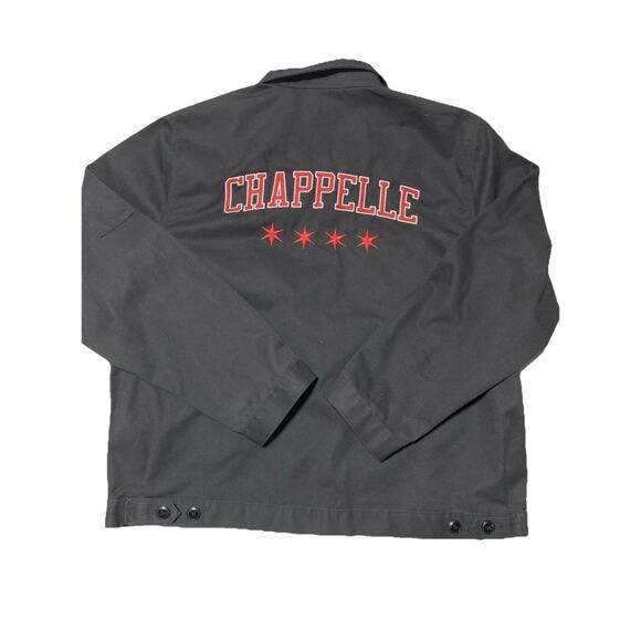 Dave Chappelle X Dickies Jacket Mens Extra Large Black Eisenhower Canvas XL - Picture 1 of 12